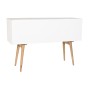 Aparador DKD Home Decor Abeto Algodão Branco (120 x 35 x 80 cm) de DKD Home Decor, Armários e aparadores - Ref: S3040557, Pre...