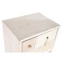 Schubladenschrank DKD Home Decor Tanne natürlich Baumwolle Weiß (48 x 35 x 89 cm) von DKD Home Decor, Kommoden & Sideboards -...