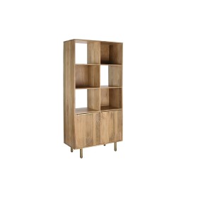 Regal DKD Home Decor Gold natürlich Mango-Holz 90 x 40 x 180 cm (1) von DKD Home Decor, Standregale - Ref: S3040582, Preis: 6...