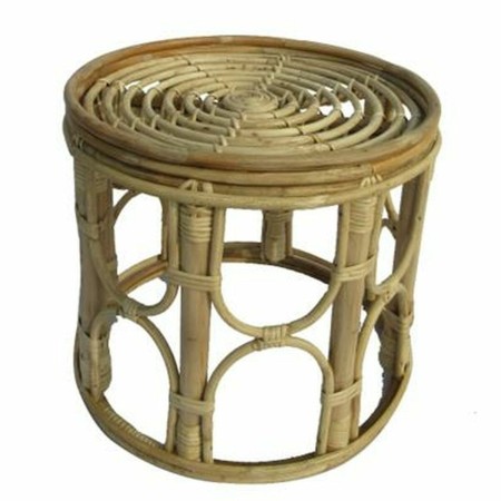 Mesa de apoio DKD Home Decor Natural 38 x 38 x 38 cm 41 x 41 x 36 cm de DKD Home Decor, Jogos de móveis - Ref: S3040589, Preç...