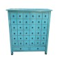 Caisson à Tiroirs DKD Home Decor Bleu Bois Oriental Laqué 102 x 42 x 120 cm de DKD Home Decor, Commodes - Réf : S3040617, Pri...