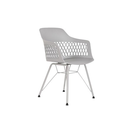 Chaise de Salle à Manger DKD Home Decor Gris clair 57 x 57 x 80,5 cm de DKD Home Decor, Chaises - Réf : S3040635, Prix : 60,6...