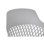 Chaise de Salle à Manger DKD Home Decor Gris clair 57 x 57 x 80,5 cm de DKD Home Decor, Chaises - Réf : S3040635, Prix : 60,6...