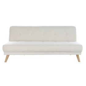 Canapé Convertible DKD Home Decor 172 x 80 x 76 cm Crème Bois d'hévéa Moderne Scandi de DKD Home Decor, Canapés et divans - R...