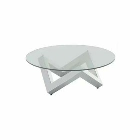 Table Basse DKD Home Decor Acier Verre trempé 90 x 90 x 45 cm de DKD Home Decor, Tables - Réf : S3040674, Prix : 336,73 €, Re...