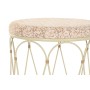 Side table DKD Home Decor Natural Metal Cream Rattan (35 x 35 x 49 cm) by DKD Home Decor, Tables - Ref: S3040737, Price: 65,1...