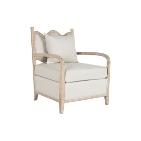 Armchair DKD Home Decor Beige Fir 66 x 70 x 88 cm 70 x 74 x 90 cm by DKD Home Decor, Chairs - Ref: S3040749, Price: 324,63 €,...