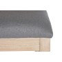 Silla de Comedor DKD Home Decor Abeto Poliéster Gris oscuro (46 x 61 x 86 cm) de DKD Home Decor, Sillas - Ref: S3040757, Prec...