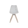 Chaise de Salle à Manger DKD Home Decor Polyester Gris clair Chêne (48 x 44 x 84 cm) de DKD Home Decor, Chaises - Réf : S3040...