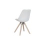 Chaise de Salle à Manger DKD Home Decor Polyester Gris clair Chêne (48 x 44 x 84 cm) de DKD Home Decor, Chaises - Réf : S3040...