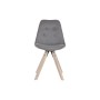 Dining Chair DKD Home Decor Polyester Dark grey Oak (48 x 44 x 84 cm) by DKD Home Decor, Dining Chairs - Ref: S3040760, Price...