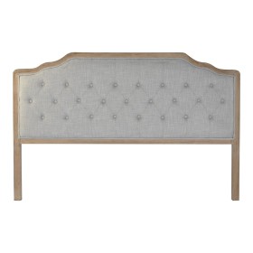 Cabeceira de Cama DKD Home Decor Cinzento claro Eik 180 x 10 x 120 cm de DKD Home Decor, Camas, estruturas e bases - Ref: S30...