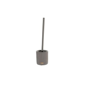 Toilet Brush DKD Home Decor Grey Cement Stainless steel 10 x 10 x 36 cm by DKD Home Decor, Toilet accessories - Ref: S3041011...