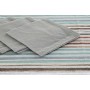 Mantel y servilletas DKD Home Decor 9 Piezas 2 Unidades 150 x 250 x 0,5 cm Gris Azul cielo de DKD Home Decor, Artículos para ...