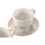 Juego de Tazas de Café DKD Home Decor Verde Beige Metal Dolomita 180 ml de DKD Home Decor, Tazas - Ref: S3041086, Precio: 33,...