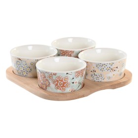 Geschirr-Set Home ESPRIT Blau Steingut Mandala Araber 18,2 x 18,2 x 5,5 cm | Tienda24 - Global Online Shop Tienda24.eu