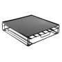 Organizador de Cápsulas de Café DKD Home Decor 28,7 x 32 x 7 cm Preto Metal de DKD Home Decor, Suportes para cápsulas de café...