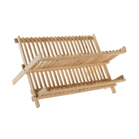 Escurridor de Cocina Plegable DKD Home Decor 42 x 27,5 x 38 cm Natural de DKD Home Decor, Escurridores - Ref: S3041264, Preci...