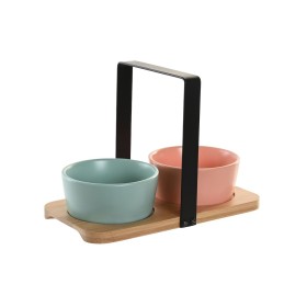 Snack tray Squared Brown Bamboo 30 x 1,5 x 30 cm (12 Units) | Tienda24 - Global Online Shop Tienda24.eu