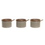 Sugar Bowl DKD Home Decor 29 x 10 x 7 cm Beige Brown Rubber wood (7 Units) | Tienda24 - Global Online Shop Tienda24.eu