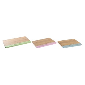 Cutting board DKD Home Decor 33,5 x 22,4 x 1,2 cm Blue Pink Green by DKD Home Decor, Chopping boards - Ref: S3041358, Price: ...