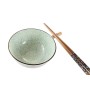 Set de Sushi DKD Home Decor 30 x 21 x 7 cm Verde Azul cielo Gres Oriental (6 Piezas) de DKD Home Decor, Platos y fuentes - Re...