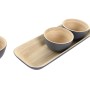 Bol DKD Home Decor 32 x 12,7 x 3,5 cm (3 Piezas) de DKD Home Decor, Platos y fuentes - Ref: S3041401, Precio: 39,36 €, Descue...