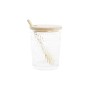 Portazucchero DKD Home Decor 28 x 10 x 13,5 cm Cristallo Naturale Trasparente 300 ml Vetro Borosilicato di DKD Home Decor, Zu...