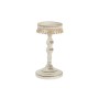 Portavelas DKD Home Decor Metal Blanco 13 x 13 x 25 cm de DKD Home Decor, Candelabros y portavelas - Ref: S3041456, Precio: 2...