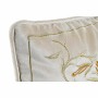 Coussin DKD Home Decor Doré 50 x 10 x 30 cm Fleurs | Tienda24 - Global Online Shop Tienda24.eu