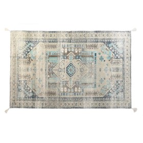 Carpet DKD Home Decor Aged finish Blue Cotton Arab (120 x 180 x 1 cm) by DKD Home Decor, Rugs - Ref: S3041534, Price: 41,18 €...