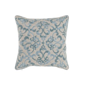 Housse de coussin DKD Home Decor Bleu Traditionnel 50 x 1 x 50 cm de DKD Home Decor, Housses de coussin - Réf : S3041552, Pri...