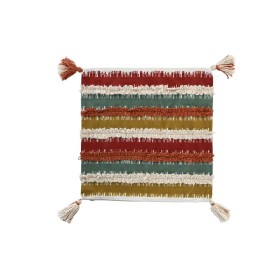 Capa de travesseiro DKD Home Decor Riscas Multicolor 50 x 1 x 50 cm de DKD Home Decor, Capas - Ref: S3041562, Preço: 21,90 €,...