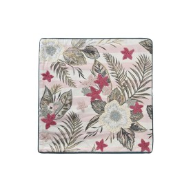 Fodera per cuscino DKD Home Decor Rosa Verde Tropicale 50 x 1 x 50 cm di DKD Home Decor, Copricuscini e federe - Rif: S304158...