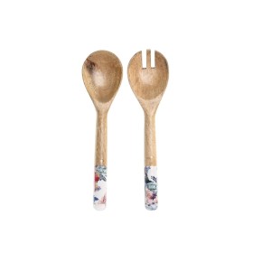 Set di Utensili da Cucina DKD Home Decor 6 x 2 x 32 cm 7 x 2 x 28 cm Legno di mango di DKD Home Decor, Spatole - Rif: S304169...