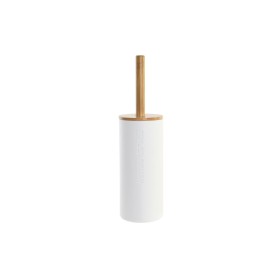 Brosse de salle de wc DKD Home Decor 9 x 9 x 35,5 cm Naturel Blanc polypropylène de DKD Home Decor, Accessoires pour wc - Réf...