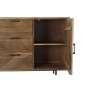 Credenza DKD Home Decor Naturale Metallo Legno di mango (145 x 40 x 86 cm) di DKD Home Decor, Credenze e buffet - Rif: S30417...