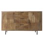 Aparador DKD Home Decor Natural Metal Madera de mango (145 x 40 x 86 cm) de DKD Home Decor, Armarios y aparadores - Ref: S304...