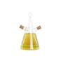 Set de Aceitera y Vinagrera DKD Home Decor 10,5 x 9 x 18 cm Transparente Corcho 300 ml Vidrio de Borosilicato de DKD Home Dec...