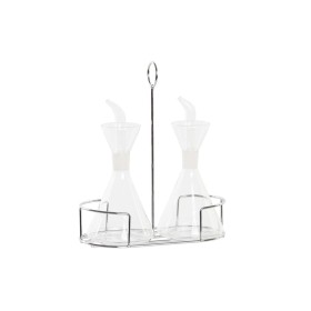 Oliera DKD Home Decor Trasparente Vetro Borosilicato 250 ml 8 x 8 x 19 cm | Tienda24 - Global Online Shop Tienda24.eu