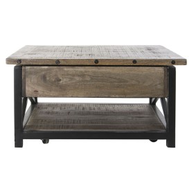 Lift-Top Coffee Table DKD Home Decor 116 x 74 x 44 cm Metal Mango wood by DKD Home Decor, Tables - Ref: S3041920, Price: 385,...