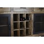 Anrichte DKD Home Decor Schwarz Grau Metall Dunkelbraun Mango-Holz (150 x 43 x 90 cm) von DKD Home Decor, Buffets - Ref: S304...