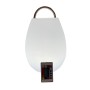 Lampe solaire DKD Home Decor Noir Polyéthylène Blanc (22 x 22 x 31,5 cm) de DKD Home Decor, Eclairage solaires - Réf : S30422...