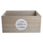 Caja Decorativa DKD Home Decor Natural Madera MDF Espirales Mediterráneo 50 x 40 x 22,5 cm de DKD Home Decor, Cajas - Ref: S3...