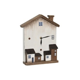 Table clock DKD Home Decor 26 x 7 x 31 cm White Houses by DKD Home Decor, Desk & Shelf Clocks - Ref: S3042297, Price: 28,36 €...