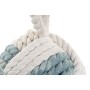 Figura Decorativa DKD Home Decor Azul Marrón Blanco Nudo 14 x 14 x 28 cm Mediterráneo (3 Piezas) de DKD Home Decor, Adornos -...