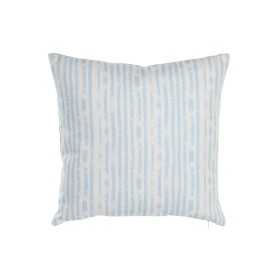 Coussin DKD Home Decor Rayures Bleu Blanc 45 x 15 x 45 cm méditerranéen de DKD Home Decor, Coussins - Réf : S3042324, Prix : ...