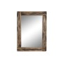 Wall mirror DKD Home Decor Crystal Natural Brown (53 x 3 x 73 cm) by DKD Home Decor, Wall-Mounted Mirrors - Ref: S3042326, Pr...