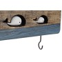 Wall mounted coat hanger DKD Home Decor Aged finish Metal Wood (85 x 4 x 33 cm) by DKD Home Decor, Wall Coat Racks - Ref: S30...