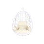 Fauteuil de jardin suspendu DKD Home Decor 90 x 70 x 110 cm Métal rotin synthétique Blanc de DKD Home Decor, Fauteuils - Réf ...